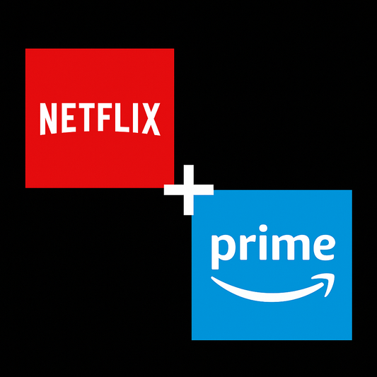Netflix + prime ( Global access account )